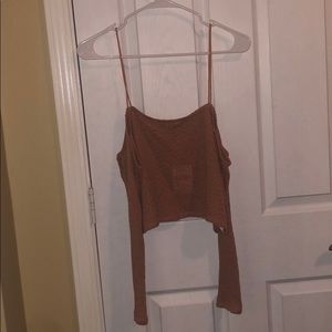 Off-The-Shoulder Crop Top
